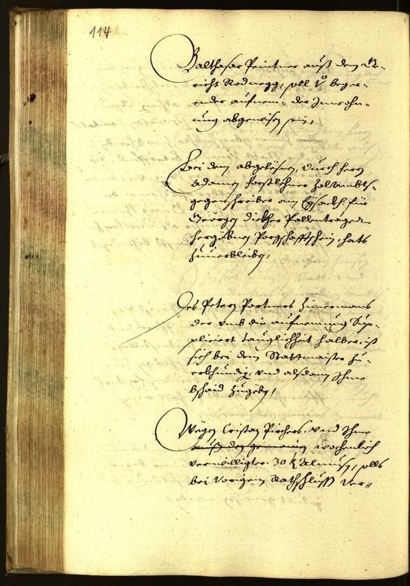 Civic Archives of Bozen-Bolzano - BOhisto Minutes of the council 1645 