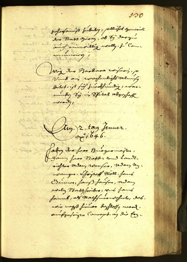 Civic Archives of Bozen-Bolzano - BOhisto Minutes of the council 1645 