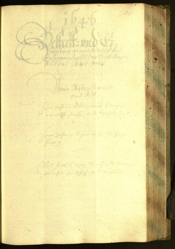 Civic Archives of Bozen-Bolzano - BOhisto Minutes of the council 1645 