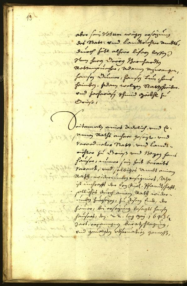 Civic Archives of Bozen-Bolzano - BOhisto Minutes of the council 1645 