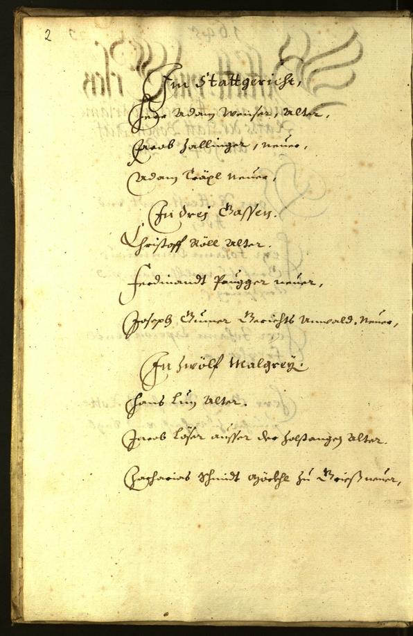 Civic Archives of Bozen-Bolzano - BOhisto Minutes of the council 1645 