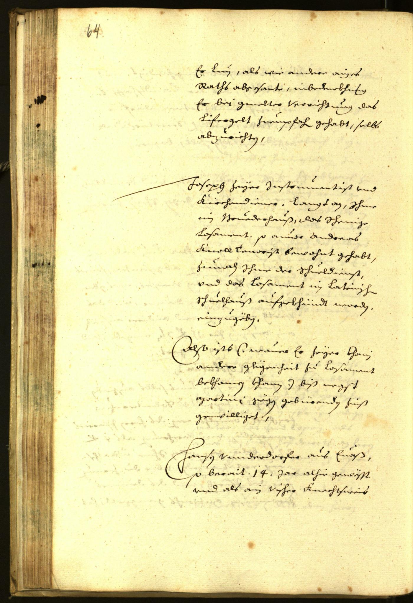 Civic Archives of Bozen-Bolzano - BOhisto Minutes of the council 1645 