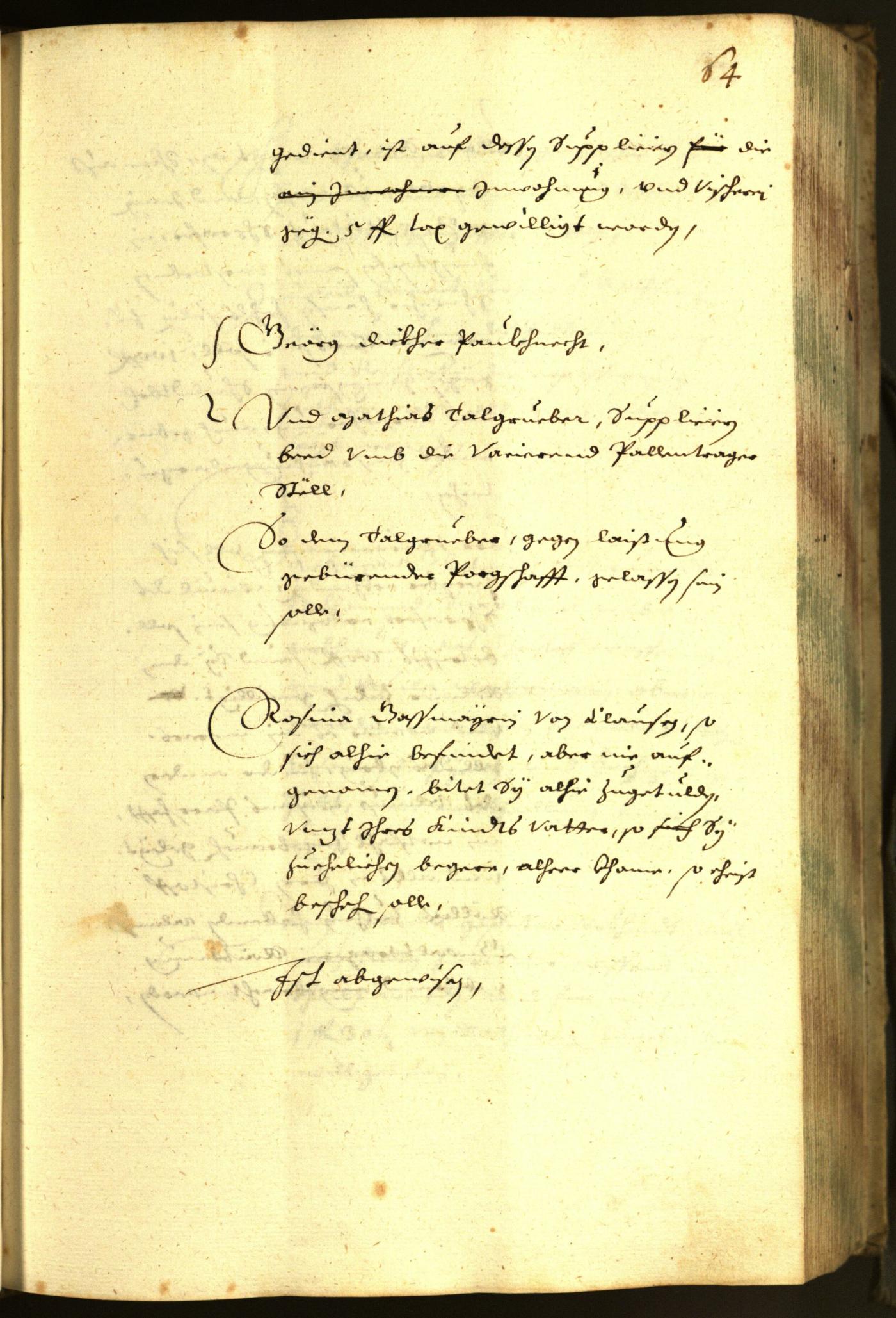 Stadtarchiv Bozen - BOhisto Ratsprotokoll 1645 