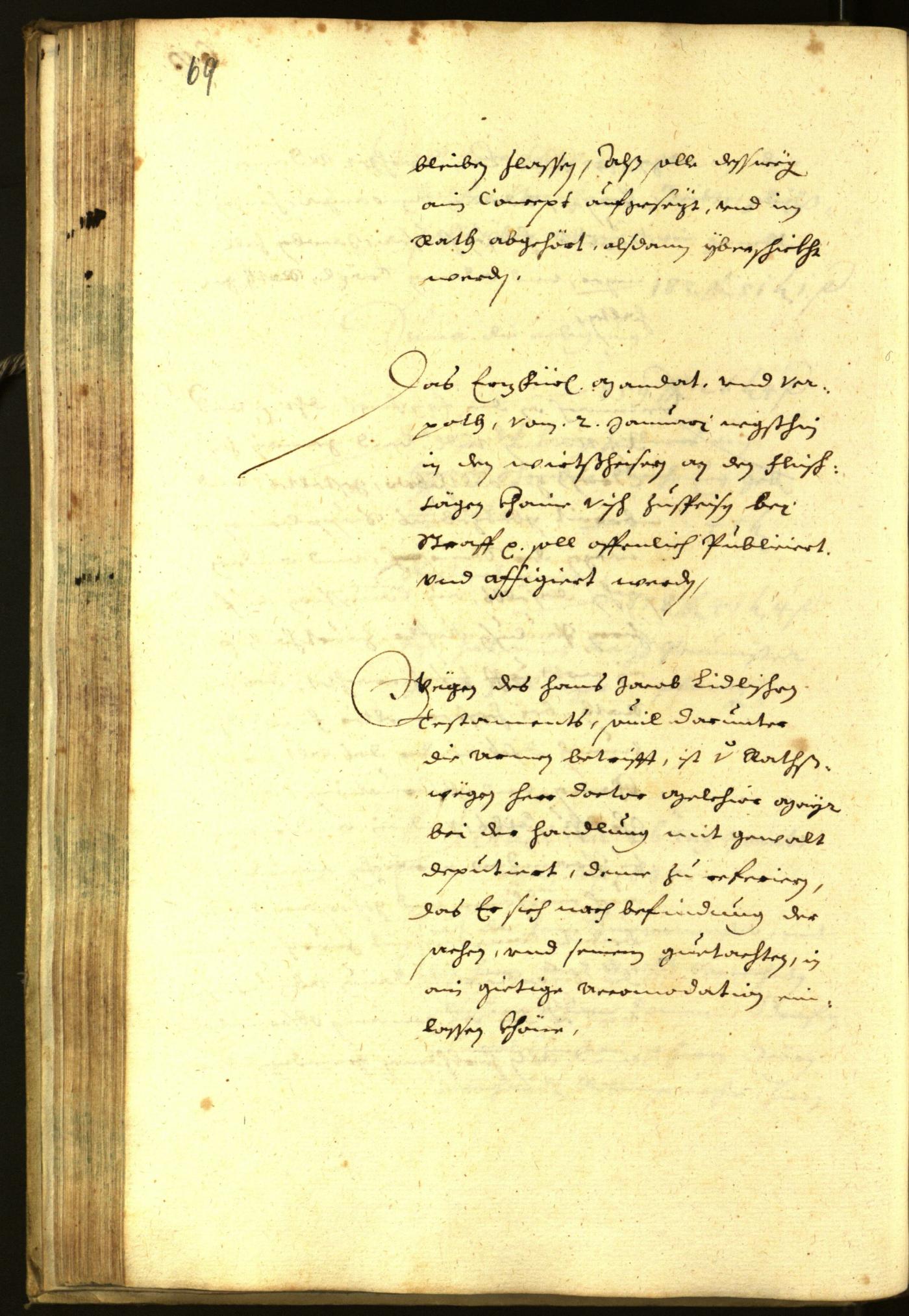 Civic Archives of Bozen-Bolzano - BOhisto Minutes of the council 1645 