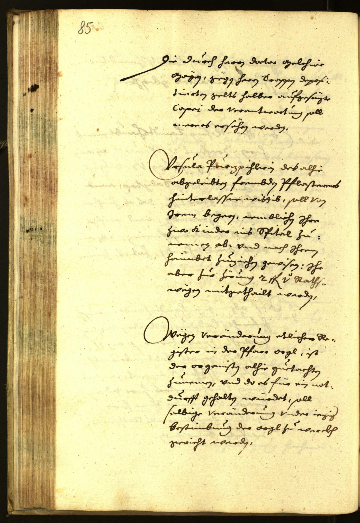 Stadtarchiv Bozen - BOhisto Ratsprotokoll 1645 