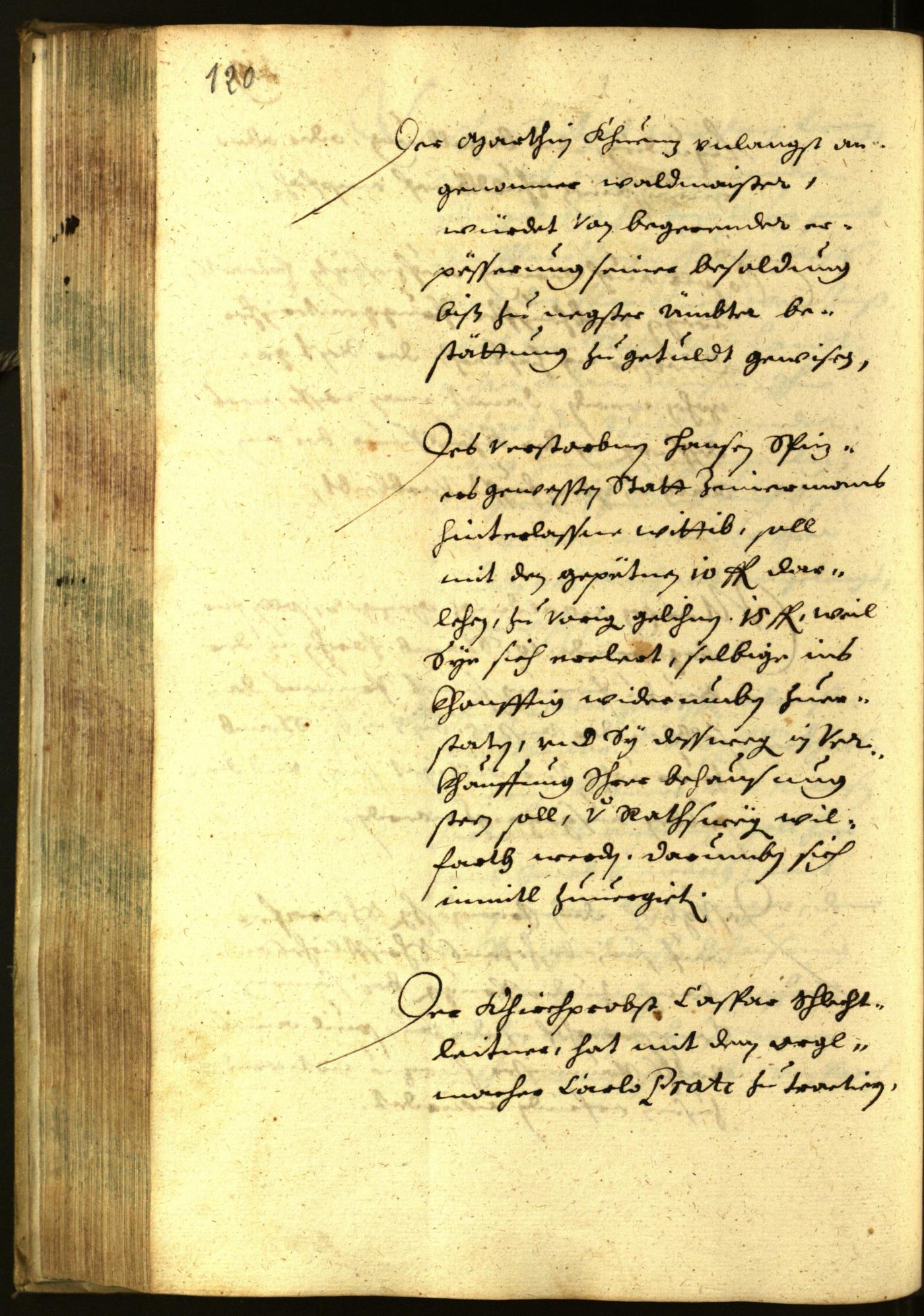 Stadtarchiv Bozen - BOhisto Ratsprotokoll 1645 