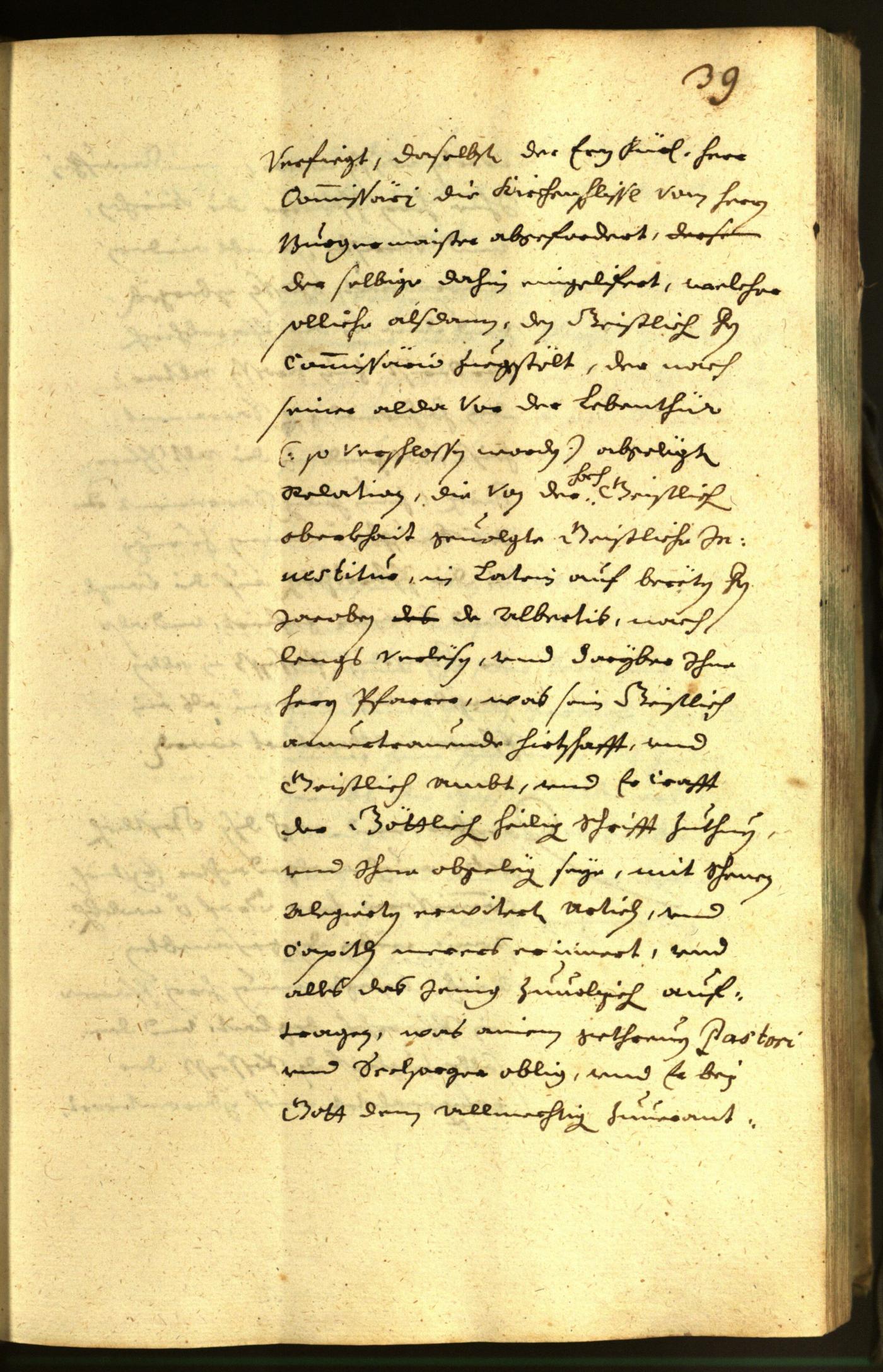 Stadtarchiv Bozen - BOhisto Ratsprotokoll 1645 