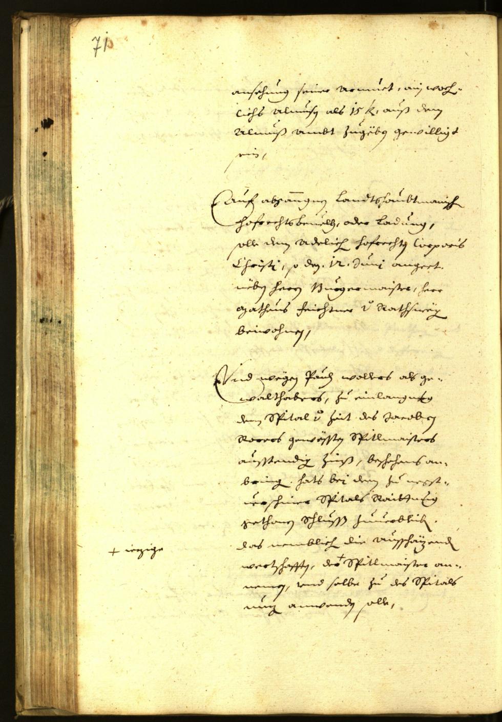 Civic Archives of Bozen-Bolzano - BOhisto Minutes of the council 1645 