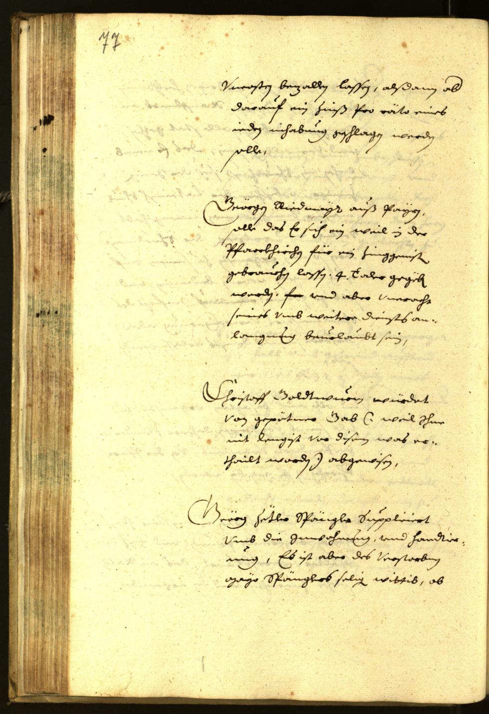 Civic Archives of Bozen-Bolzano - BOhisto Minutes of the council 1645 