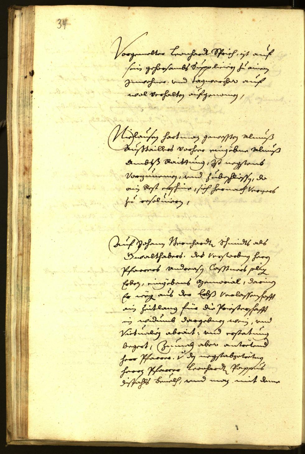 Stadtarchiv Bozen - BOhisto Ratsprotokoll 1645 