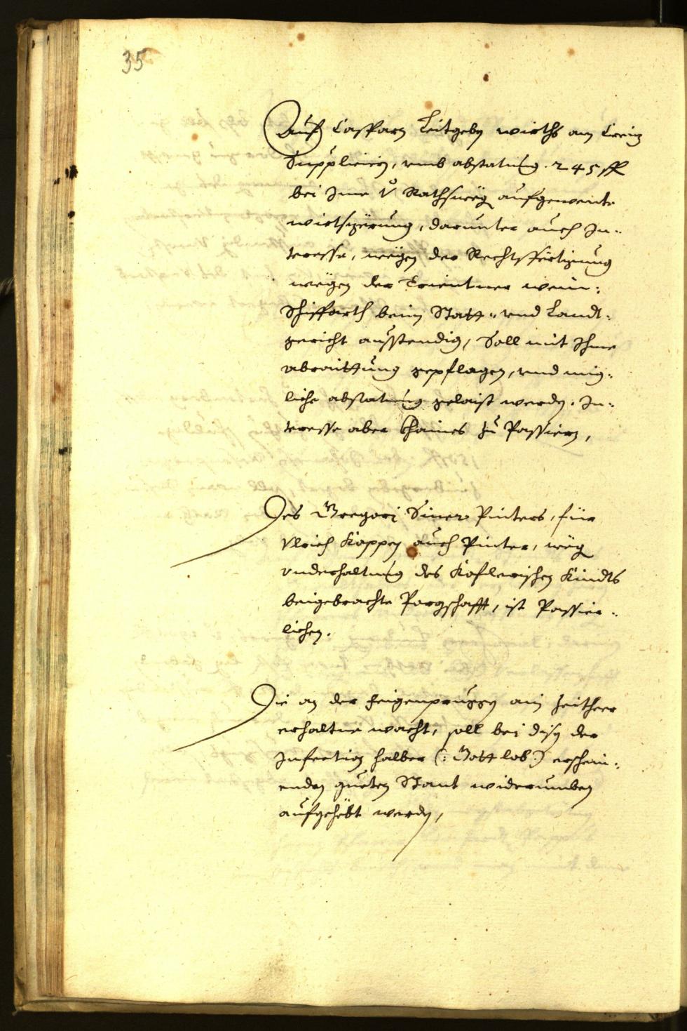 Civic Archives of Bozen-Bolzano - BOhisto Minutes of the council 1645 