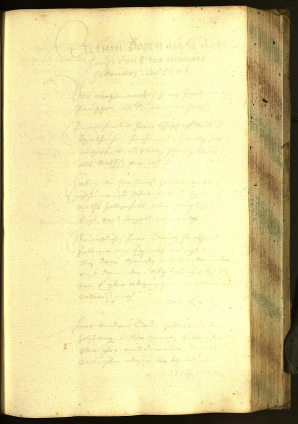 Civic Archives of Bozen-Bolzano - BOhisto Minutes of the council 1646 