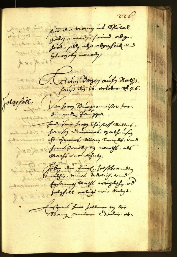 Civic Archives of Bozen-Bolzano - BOhisto Minutes of the council 1646 