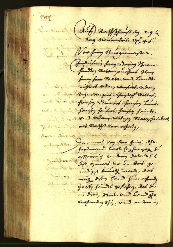 Civic Archives of Bozen-Bolzano - BOhisto Minutes of the council 1646 