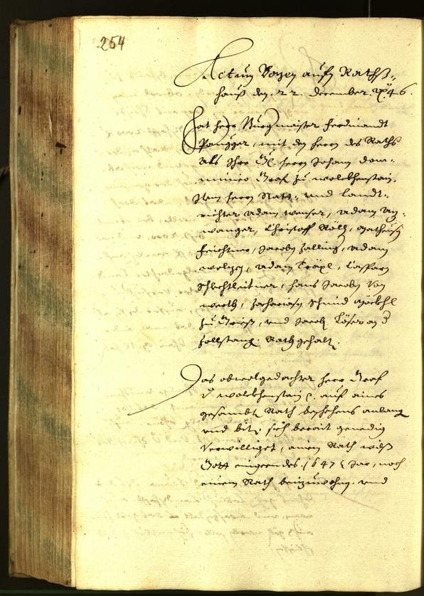 Civic Archives of Bozen-Bolzano - BOhisto Minutes of the council 1646 