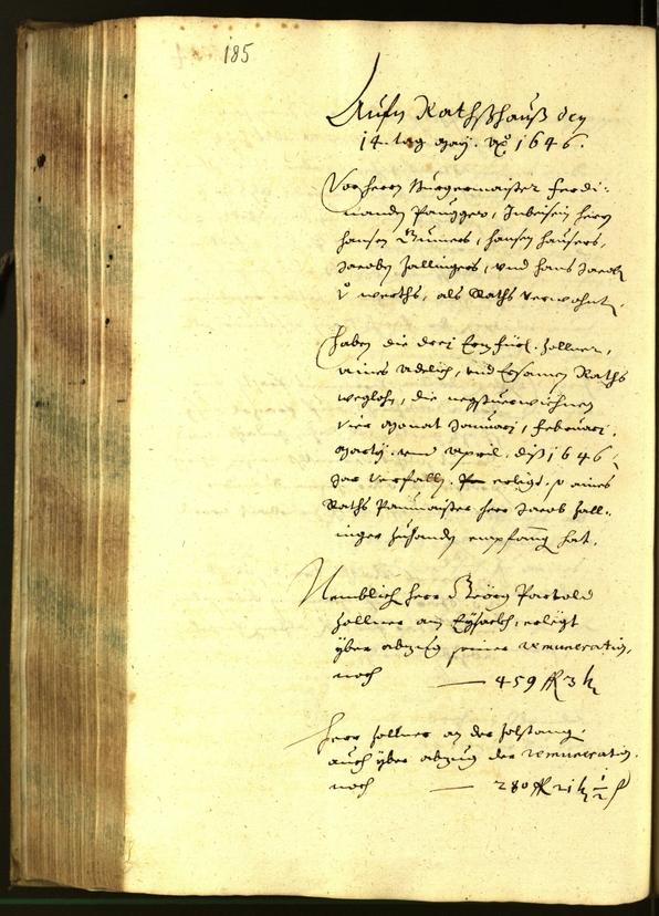 Civic Archives of Bozen-Bolzano - BOhisto Minutes of the council 1646 