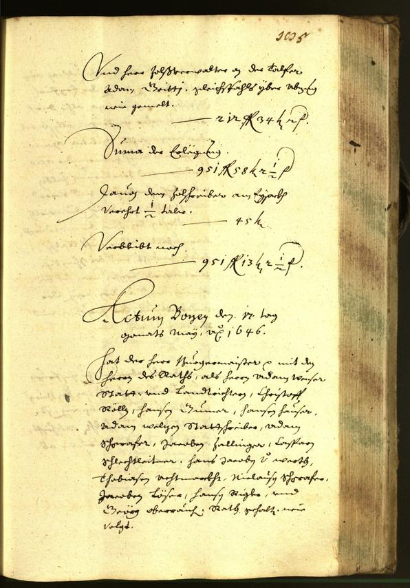 Civic Archives of Bozen-Bolzano - BOhisto Minutes of the council 1646 