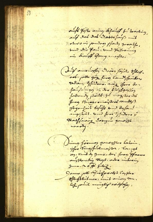 Stadtarchiv Bozen - BOhisto Ratsprotokoll 1647 