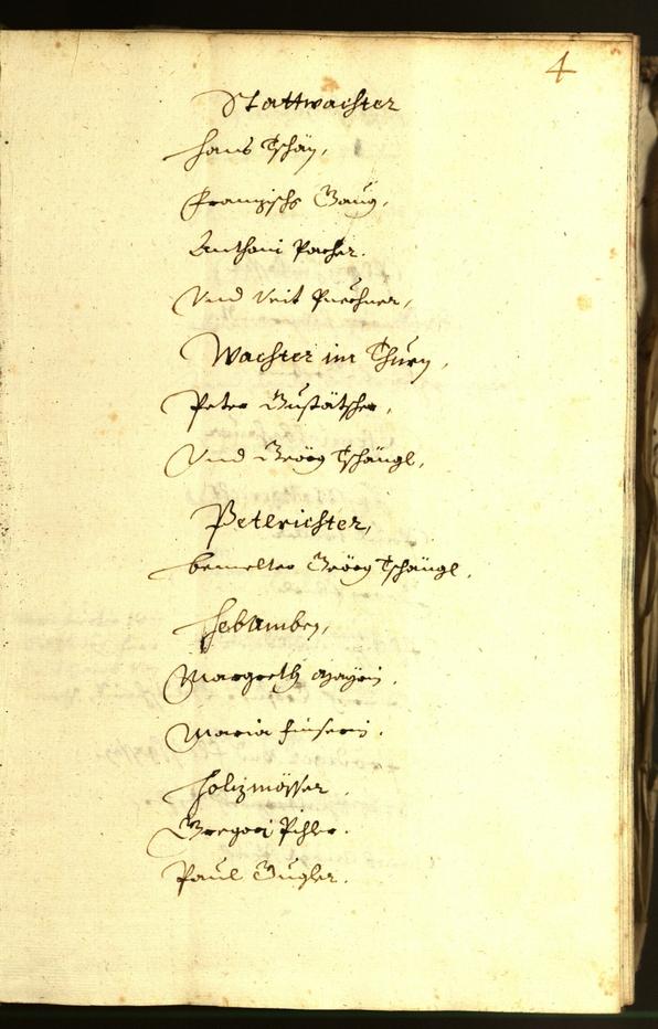 Stadtarchiv Bozen - BOhisto Ratsprotokoll 1647 