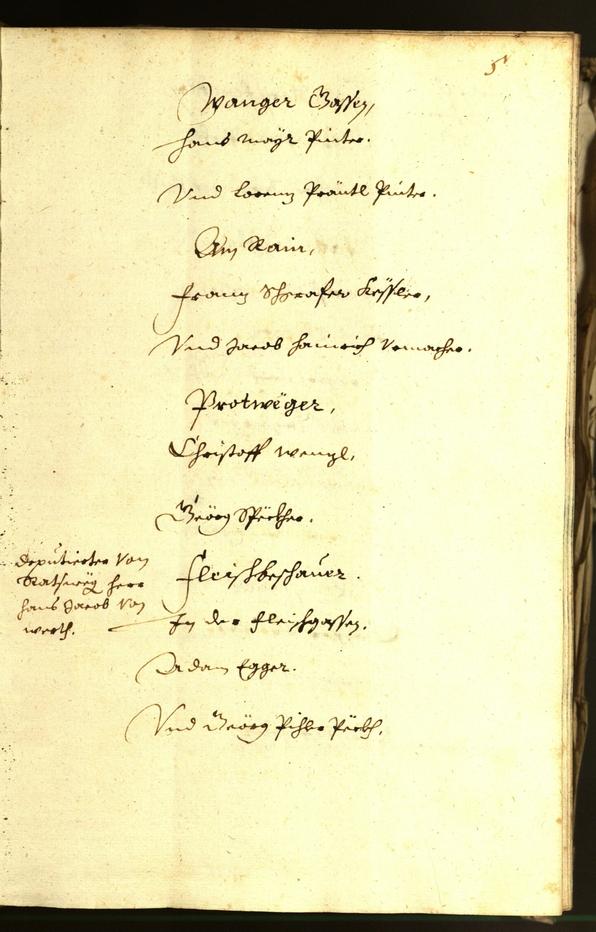 Stadtarchiv Bozen - BOhisto Ratsprotokoll 1647 