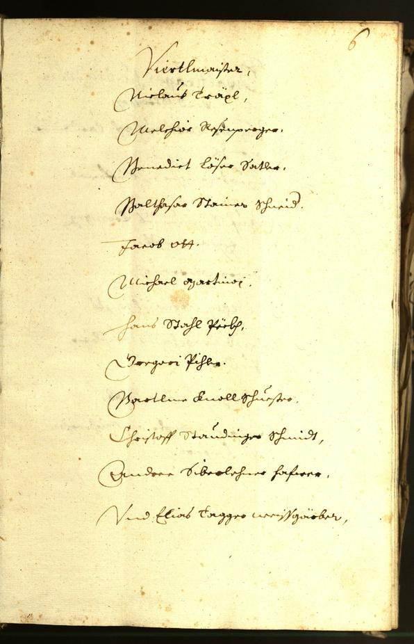 Stadtarchiv Bozen - BOhisto Ratsprotokoll 1647 