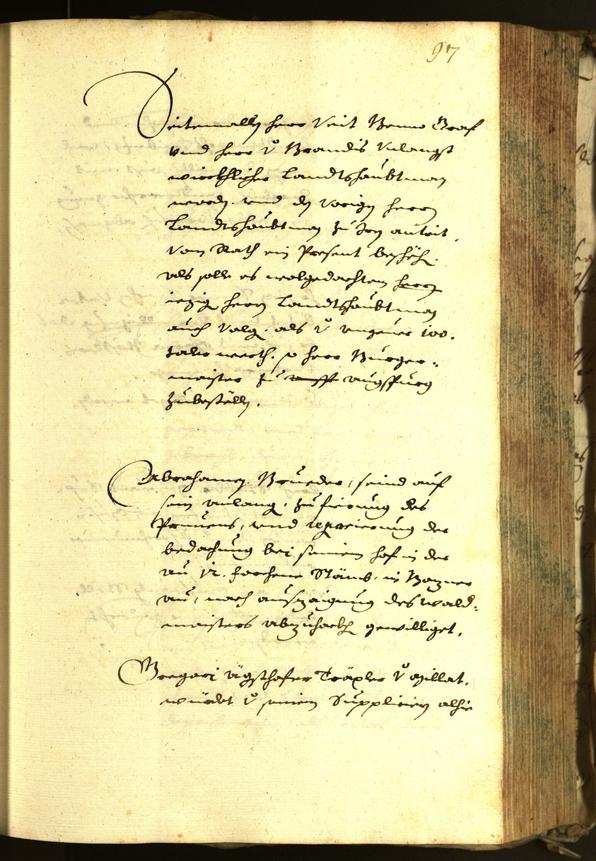 Civic Archives of Bozen-Bolzano - BOhisto Minutes of the council 1647 