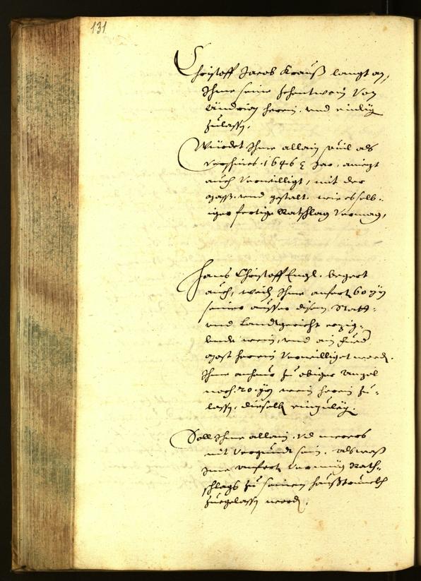 Civic Archives of Bozen-Bolzano - BOhisto Minutes of the council 1647 