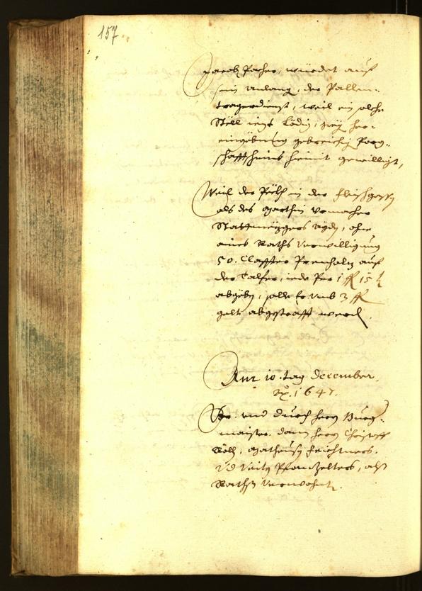 Civic Archives of Bozen-Bolzano - BOhisto Minutes of the council 1647 