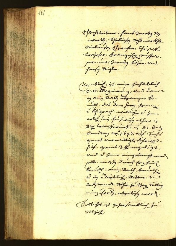 Civic Archives of Bozen-Bolzano - BOhisto Minutes of the council 1647 