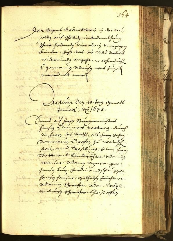 Civic Archives of Bozen-Bolzano - BOhisto Minutes of the council 1647 