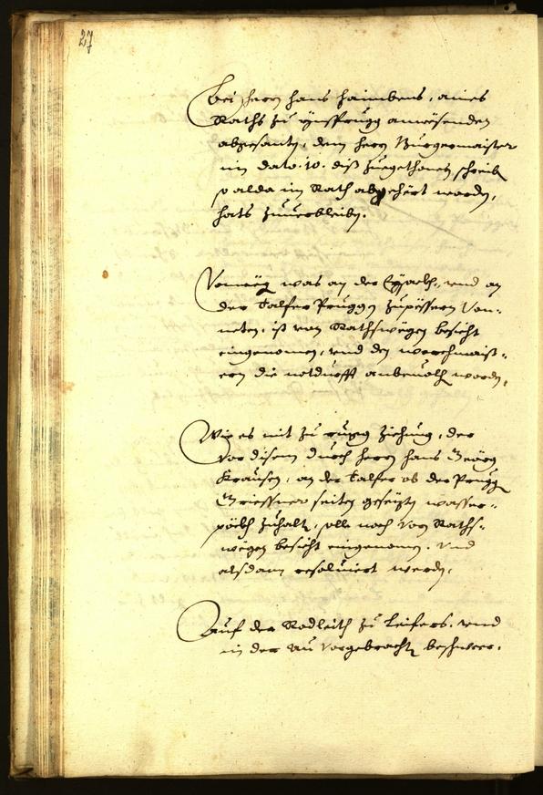 Civic Archives of Bozen-Bolzano - BOhisto Minutes of the council 1647 