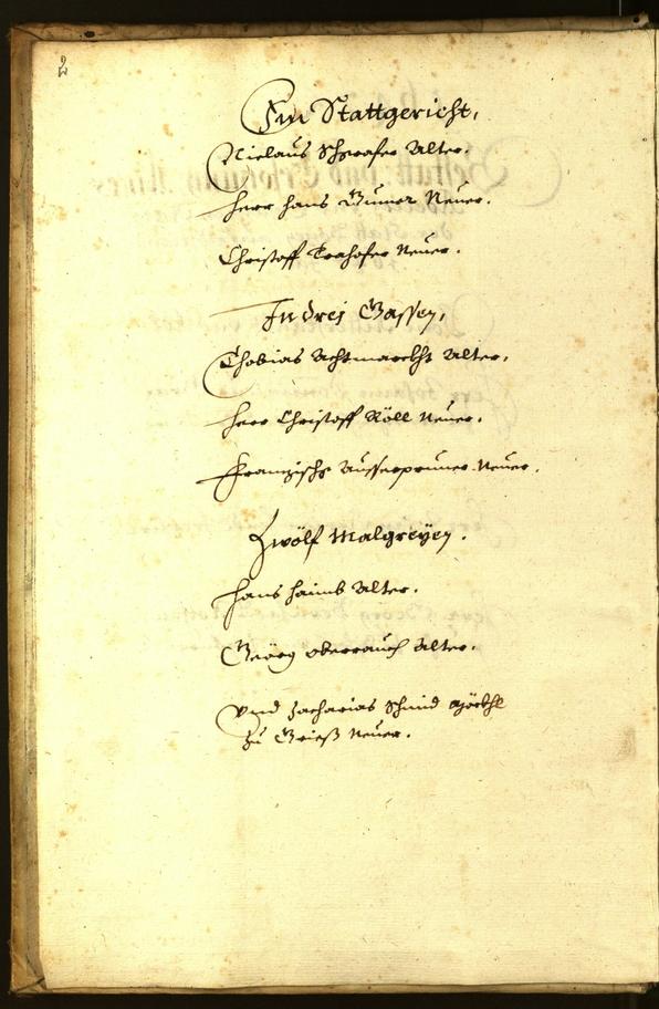 Civic Archives of Bozen-Bolzano - BOhisto Minutes of the council 1647 