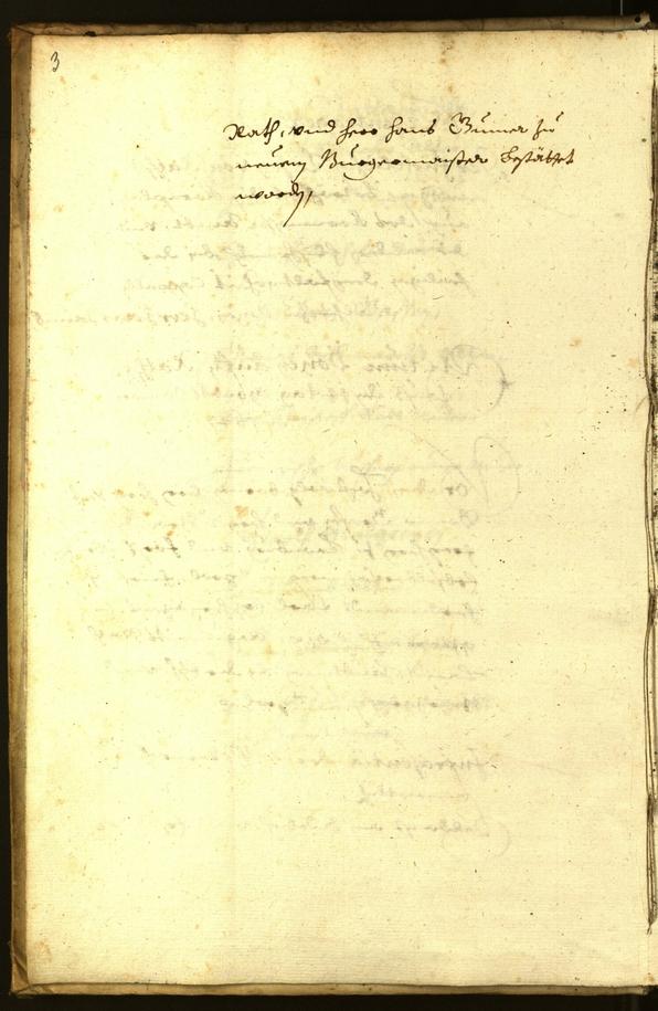 Stadtarchiv Bozen - BOhisto Ratsprotokoll 1647 