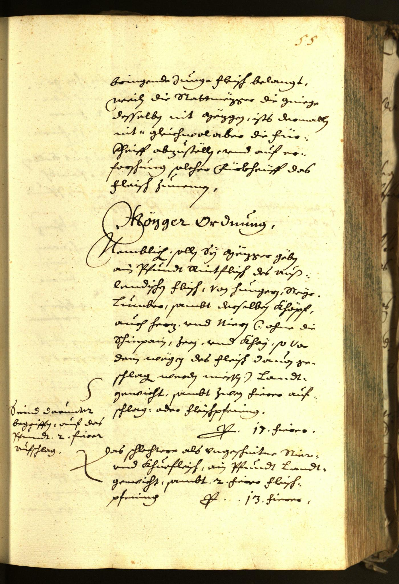 Civic Archives of Bozen-Bolzano - BOhisto Minutes of the council 1647 