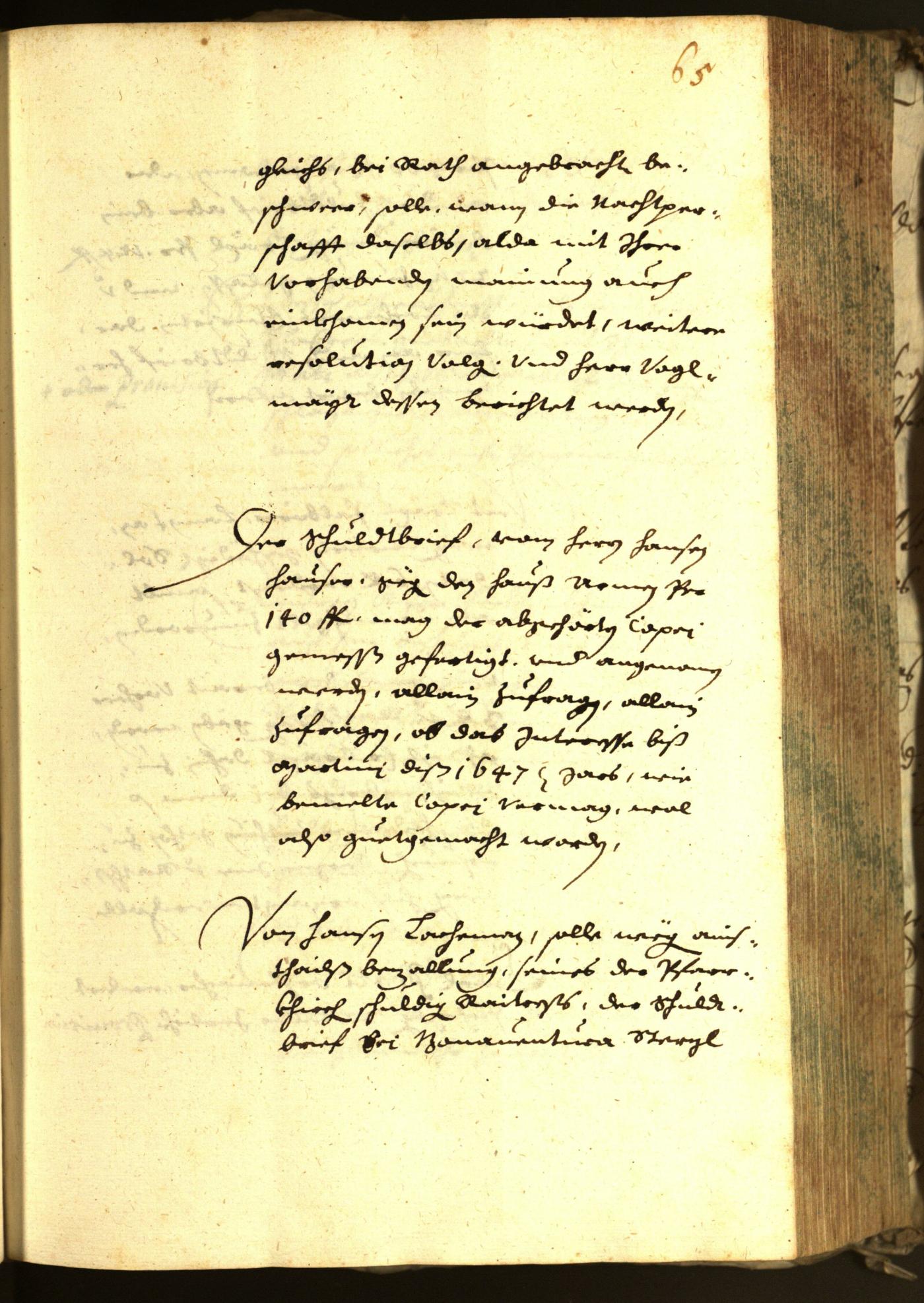 Civic Archives of Bozen-Bolzano - BOhisto Minutes of the council 1647 