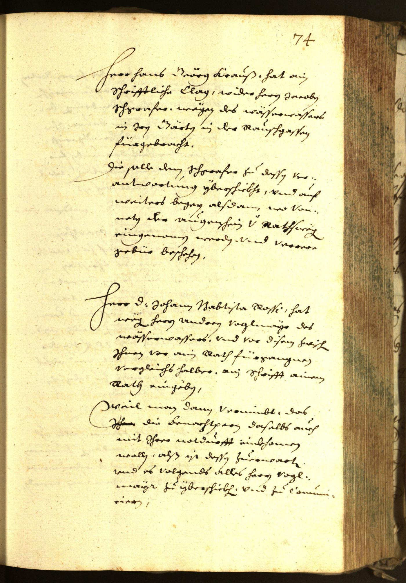 Civic Archives of Bozen-Bolzano - BOhisto Minutes of the council 1647 