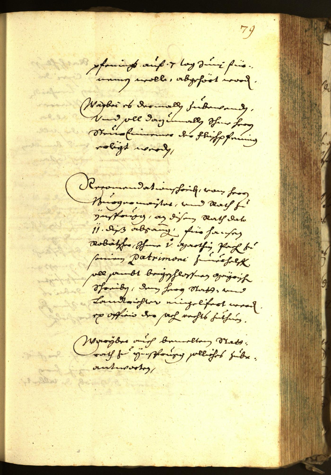 Civic Archives of Bozen-Bolzano - BOhisto Minutes of the council 1647 