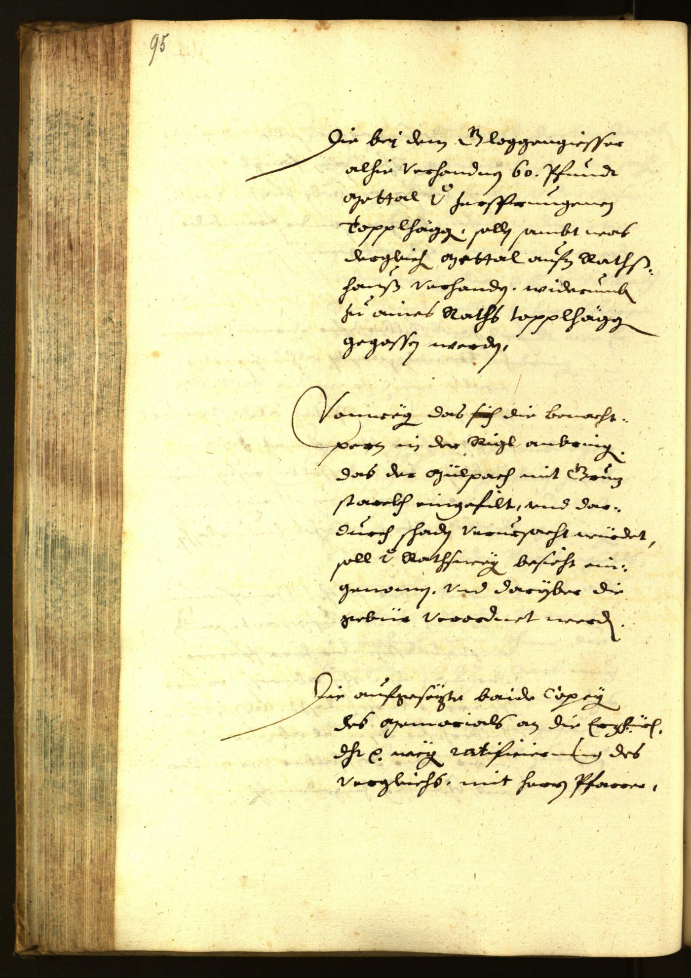 Stadtarchiv Bozen - BOhisto Ratsprotokoll 1647 