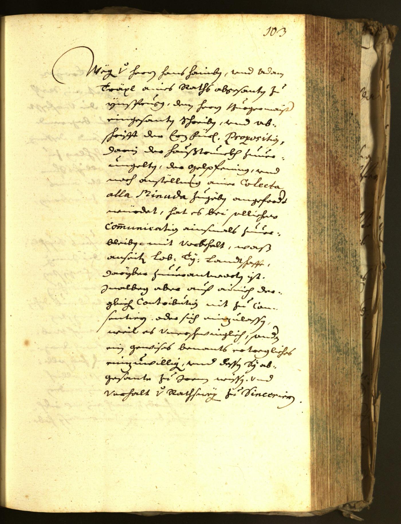 Stadtarchiv Bozen - BOhisto Ratsprotokoll 1647 