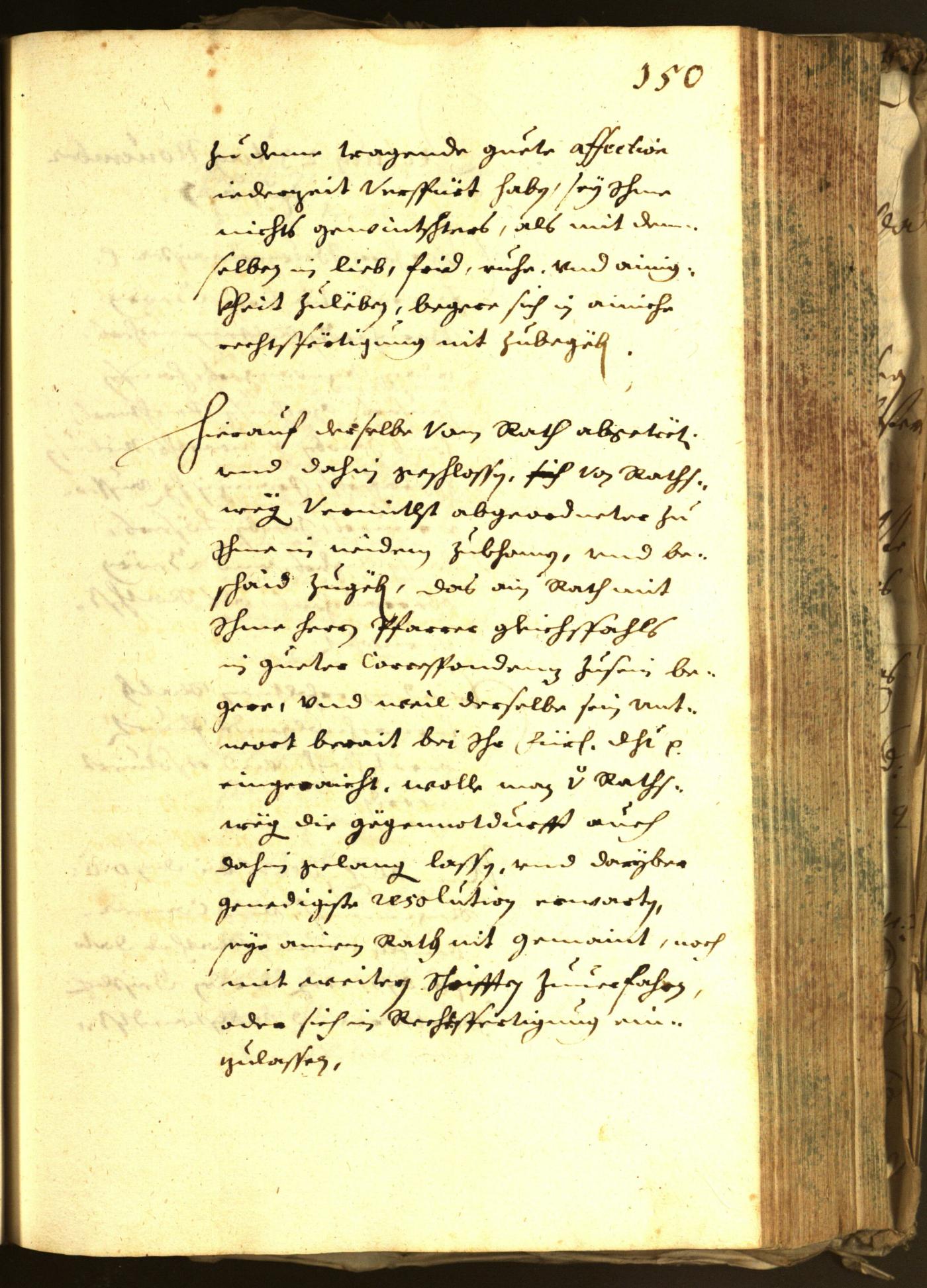 Stadtarchiv Bozen - BOhisto Ratsprotokoll 1647 