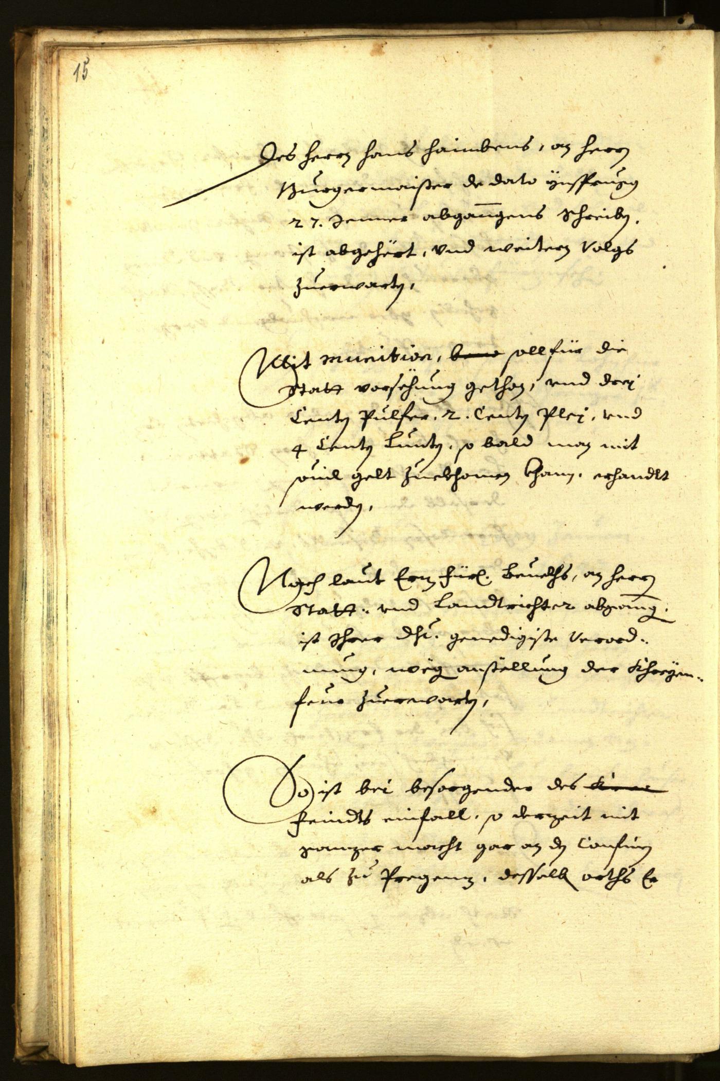 Civic Archives of Bozen-Bolzano - BOhisto Minutes of the council 1647 