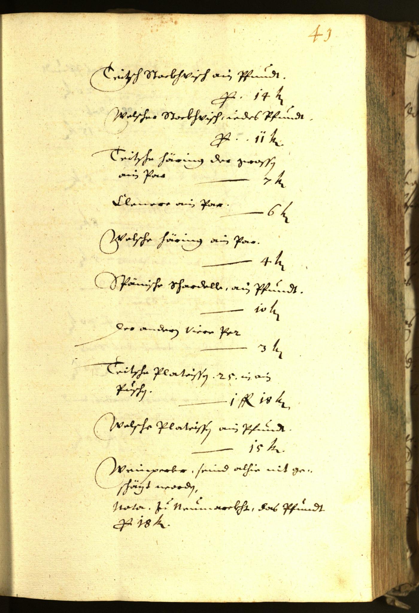 Stadtarchiv Bozen - BOhisto Ratsprotokoll 1647 