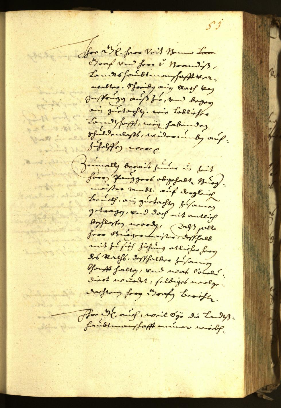 Stadtarchiv Bozen - BOhisto Ratsprotokoll 1647 