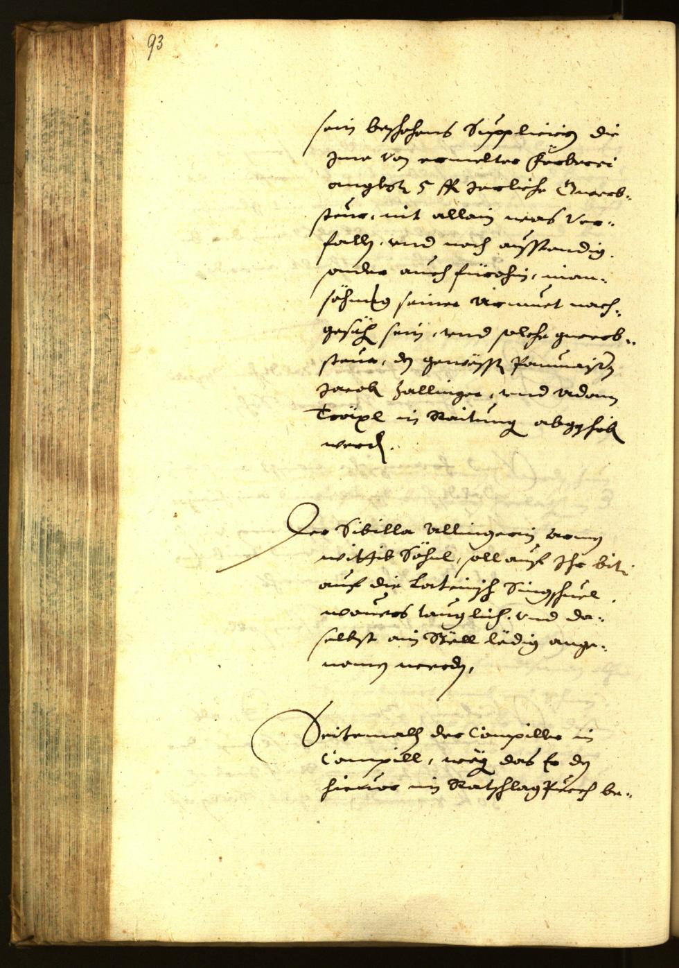 Stadtarchiv Bozen - BOhisto Ratsprotokoll 1647 