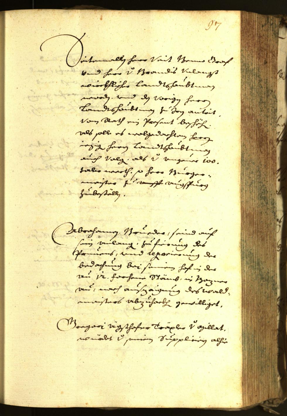 Civic Archives of Bozen-Bolzano - BOhisto Minutes of the council 1647 