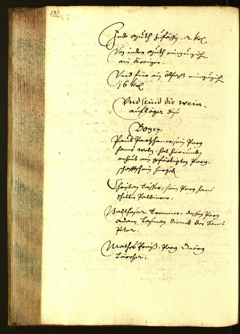 Civic Archives of Bozen-Bolzano - BOhisto Minutes of the council 1647 