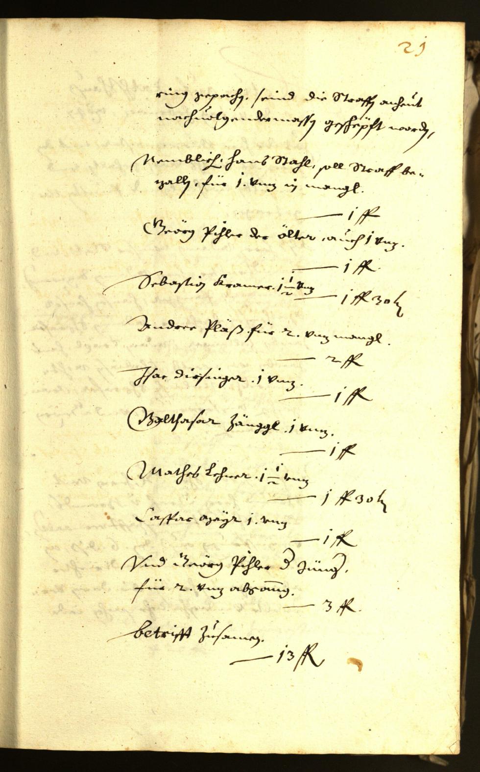 Civic Archives of Bozen-Bolzano - BOhisto Minutes of the council 1647 