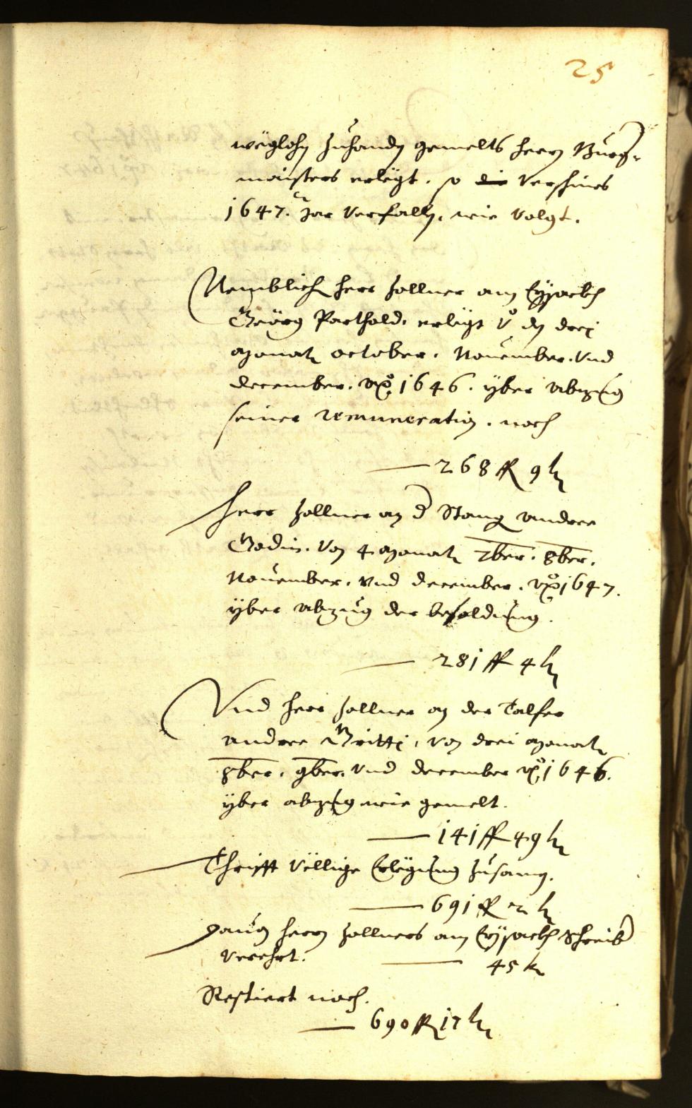 Civic Archives of Bozen-Bolzano - BOhisto Minutes of the council 1647 