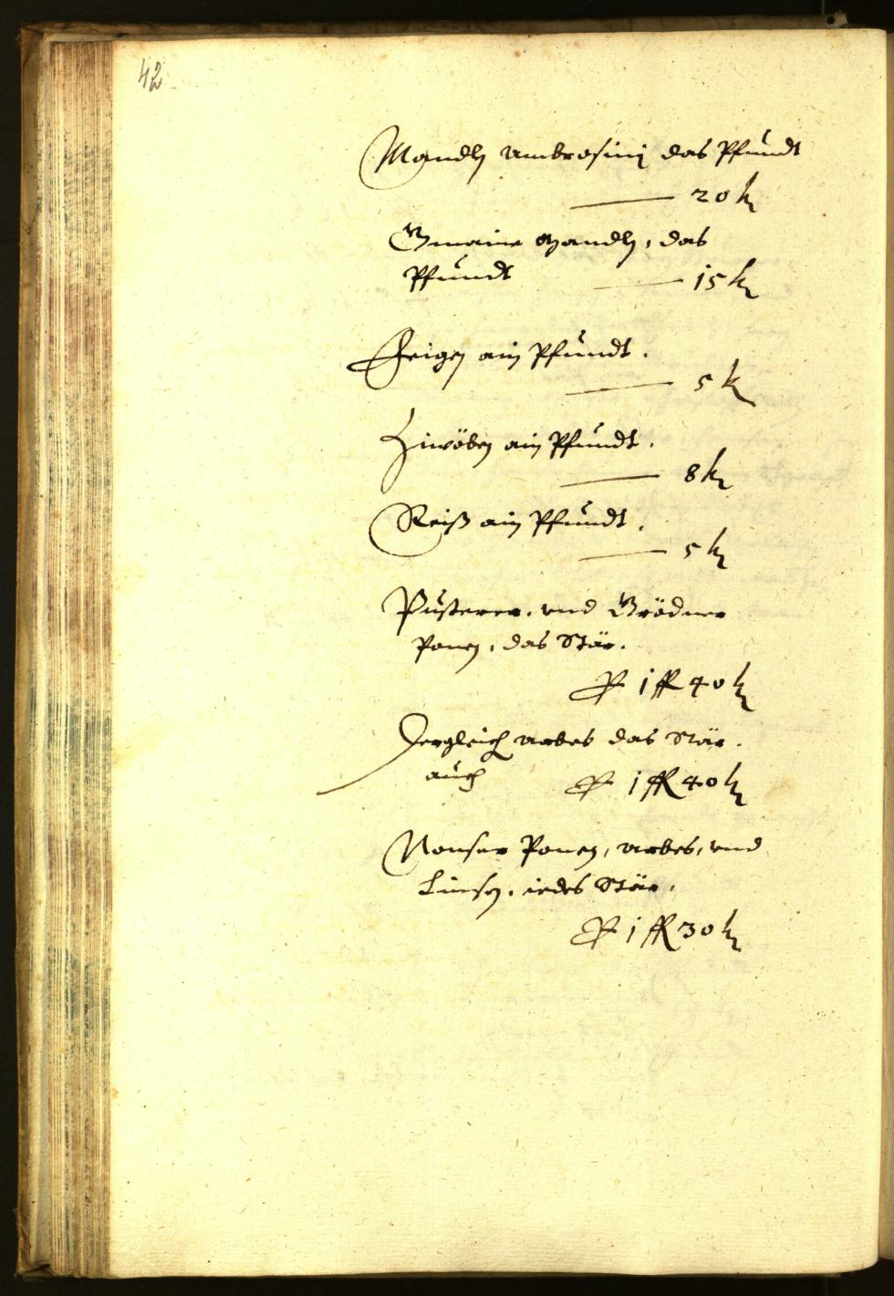 Civic Archives of Bozen-Bolzano - BOhisto Minutes of the council 1647 