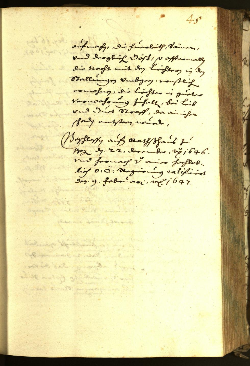 Civic Archives of Bozen-Bolzano - BOhisto Minutes of the council 1647 